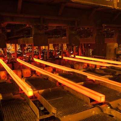 steel and metal production.